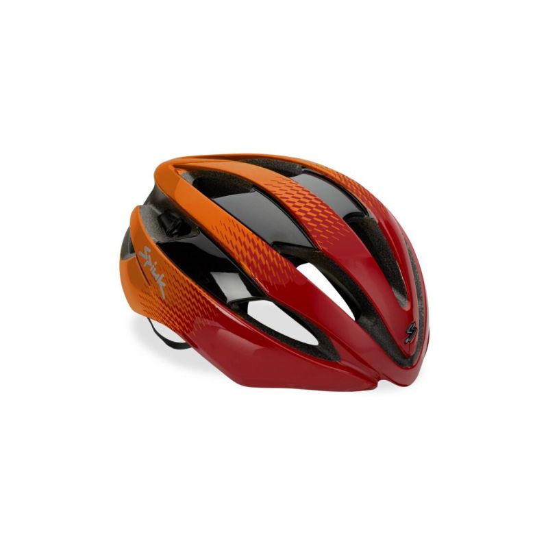 Casque velo route orange best sale