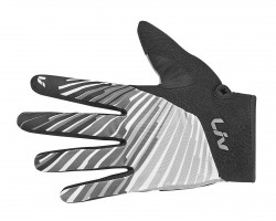 Gants longs Tangle noir/blanc Liv