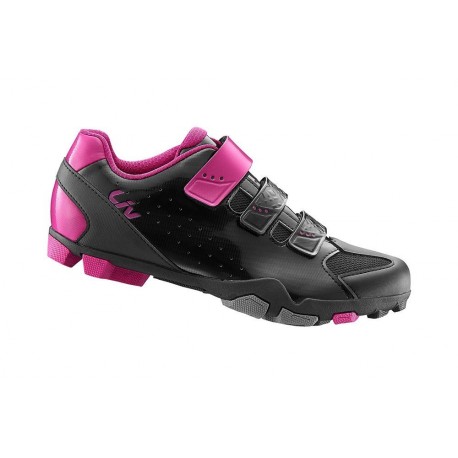 Chaussures LIV fera noir/fuchsia