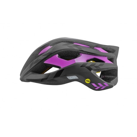 Casque LIV Rev MIPS Noir mat/violet Casque LIV Rev MIPS Noir mat/violet