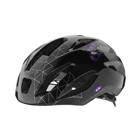 Casque LIV lanza noir/violet Casque LIV lanza noir/violet