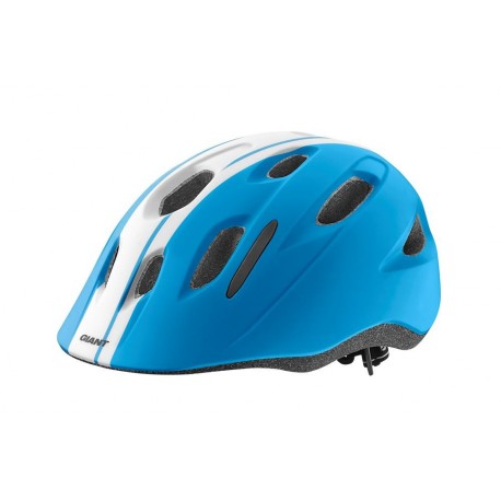 Casque enfant Hoot bleu/blanc Giant