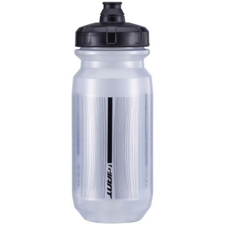 Bidon Giant DoubleSpring 600CC transparent/gris Bidon Giant DoubleSpring 600CC transparent/gris