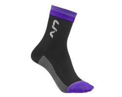 Chaussettes LIV RACE DAY noir/violet