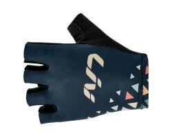 Gants courts Liv Valentia Bleu Geometry